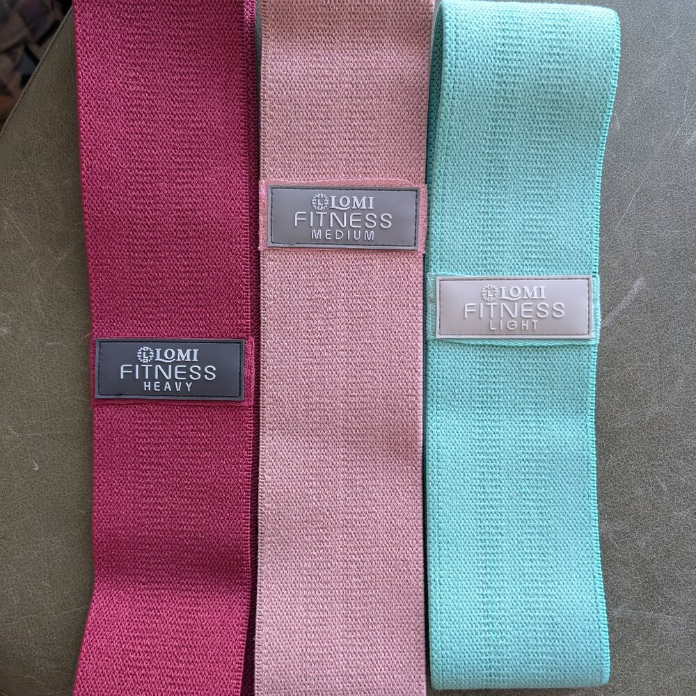 LOMI Resistance Band Set, 3 Pieces